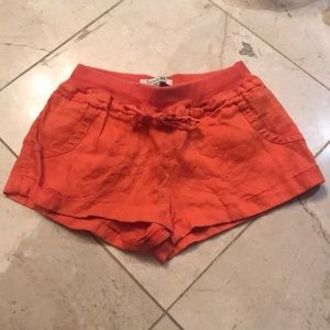Orange Shorts